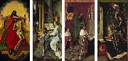 Hugo van der Goes The Trinity Altarpiece oil on canvas